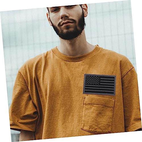 Homoyoyo 2 Stück Amerikanische Flagge Aufnäher mit Dekorative Patches für Kleidung Jacken Rucksäcke Leicht Anzubringen Vielseitig für DIY und Textilien Homoyoyo 2 Stück Amerikanische Flagge Aufnäher mit Dekorative Patches für Kleidung Jacken Rucksäcke Leicht Anzubringen Vielseitig für DIY und Textilien von Homoyoyo