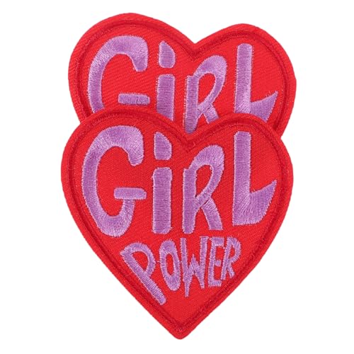 Homoyoyo 2 Stück Banner Applikationen Für Kleidung Bag Stickzubehör Accessoires Applizierte Stickerei Aufnäher Für Kleidung Gestickte Patches Zum Aufbügeln Rot Stoff Homoyoyo 2 Stück Banner Applikationen Für Kleidung Bag Stickzubehör Accessoires Applizierte Stickerei Aufnäher Für Kleidung Gestickte Patches Zum Aufbügeln Rot Stoff von Homoyoyo