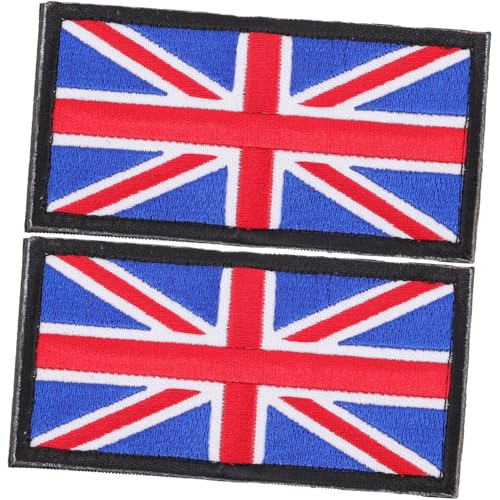 Homoyoyo 2 Stück Bestickte Uk Flagge Aufbügler Patches Leichtes Vielseitiges Reparatur Dekorations für Kleidung Rucksäcke Hüte DIY Einfaches Aufbügeln oder Nähen Kompakt und Langlebig Homoyoyo 2 Stück Bestickte Uk Flagge Aufbügler Patches Leichtes Vielseitiges Reparatur Dekorations für Kleidung Rucksäcke Hüte DIY Einfaches Aufbügeln oder Nähen Kompakt und Langlebig von Homoyoyo