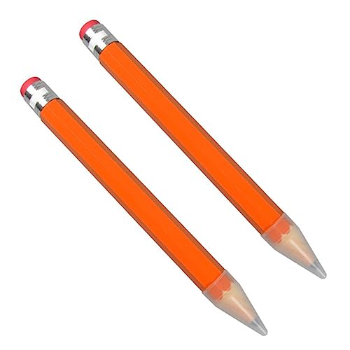 Homoyoyo 2 Stück Buntstifte aus Holz Große und Malstifte mit Radiergummi für Kreative Aktivitäten und Aufführungen Zufällige Orange Farbgebung Zufällige Farbe Homoyoyo 2 Stück Buntstifte aus Holz Große und Malstifte mit Radiergummi für Kreative Aktivitäten und Aufführungen Zufällige Orange Farbgebung Zufällige Farbe von Homoyoyo