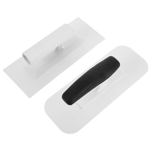 Homoyoyo 2 Stück Ergonomische Spachtel für Wandputz Glatte Oberflächen Künstlerische Strukturierung Leichtes Verputzen für DIY Innenrenovierung und Blasenfreie Beschichtungen von Homoyoyo