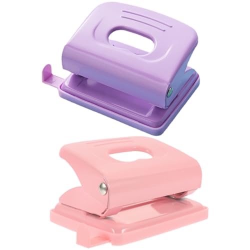 Homoyoyo 2 Stück Handlochgerät für Papier Einstellbarer Büro Lochstanzer für Studierende Ergonomischer und Langlebiger Papierlocher für DIY Projekte und Scrapbooking Homoyoyo 2 Stück Handlochgerät für Papier Einstellbarer Büro Lochstanzer für Studierende Ergonomischer und Langlebiger Papierlocher für DIY Projekte und Scrapbooking von Homoyoyo