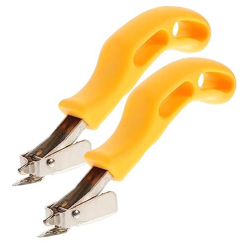 Homoyoyo 2 Stück Heavy Duty Tackerklammerentferner Metall Tack Lifter Werkzeug Ergonomisch Rutschfester Griff Möbel Polster Entferner für Holzrahmen und Industriebereich Homoyoyo 2 Stück Heavy Duty Tackerklammerentferner Metall Tack Lifter Werkzeug Ergonomisch Rutschfester Griff Möbel Polster Entferner für Holzrahmen und Industriebereich von Homoyoyo