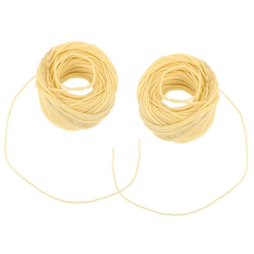 Homoyoyo 2 Stück Hochleistungsdochte Für Stumpenkerzen, 30 M Lang, 2 Mm Breite Dochte, Hohe Temperaturbeständigkeit, Für Große Behälter, Hohe Dekorative Kerzen Homoyoyo 2 Stück Hochleistungsdochte Für Stumpenkerzen, 30 M Lang, 2 Mm Breite Dochte, Hohe Temperaturbeständigkeit, Für Große Behälter, Hohe Dekorative Kerzen von Homoyoyo