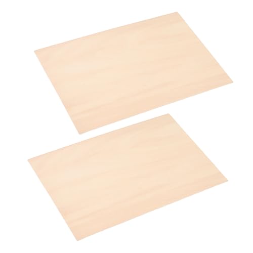Homoyoyo 2 Stück Holzschnitzbretter Für Heimwerker, Professionelles Druckmaterial, Glatte Oberfläche, Gravurplatte Für Künstler Und Anfänger (a3) von Homoyoyo