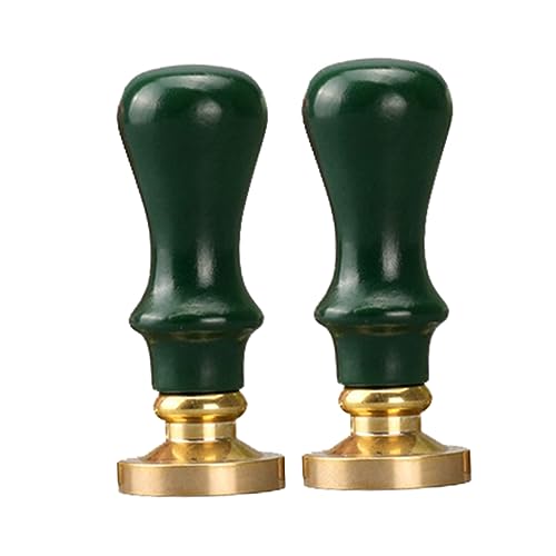 Homoyoyo 2 Stück Holzstempelgriff aus Massivem Holz Handgefertigter Bunter Siegelgriff Langlebig und Umweltfreundlich Glatte Oberfläche für DIY Wachssiegel und Zufällige Zufällige Farbe Homoyoyo 2 Stück Holzstempelgriff aus Massivem Holz Handgefertigter Bunter Siegelgriff Langlebig und Umweltfreundlich Glatte Oberfläche für DIY Wachssiegel und Zufällige Zufällige Farbe von Homoyoyo