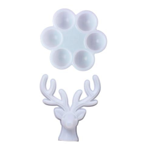 Homoyoyo 2 Stück Jewelry Stand Teiliges Wiederverwendbares Silikon ei schmuckbox Flexible Langlebige DIY silikonform für Epoxidharz UV harz Kreative Schmuckaufbewahrung und Display Homoyoyo 2 Stück Jewelry Stand Teiliges Wiederverwendbares Silikon ei schmuckbox Flexible Langlebige DIY silikonform für Epoxidharz UV harz Kreative Schmuckaufbewahrung und Display von Homoyoyo