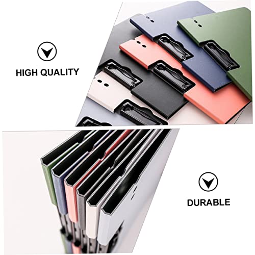 Homoyoyo 2 Stück Klemmbrett Portable Schreibbrett mit Abgerundeten Ecken Praktischer Papierhalter und Organizer für Büro Schule und Konferenz Sicherer Clip für Dokumente und Notizen Homoyoyo 2 Stück Klemmbrett Portable Schreibbrett mit Abgerundeten Ecken Praktischer Papierhalter und Organizer für Büro Schule und Konferenz Sicherer Clip für Dokumente und Notizen von Homoyoyo