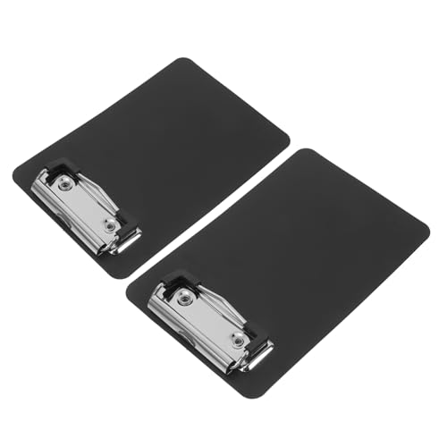 Homoyoyo 2 Stück Klemmbretter für Lehrer Schreibunterlagen für Büro und Klassenzimmer Design Hohe Kapazität Multifunktional Schwarz Homoyoyo 2 Stück Klemmbretter für Lehrer Schreibunterlagen für Büro und Klassenzimmer Design Hohe Kapazität Multifunktional Schwarz von Homoyoyo