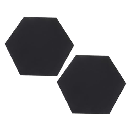 Homoyoyo 2 Stück Künstlerleinwand Schwarze Leinwandtafeln für Ölmalerei und Acrylpouring Kreative Wanddekoration für Büro und Zuhause von Homoyoyo