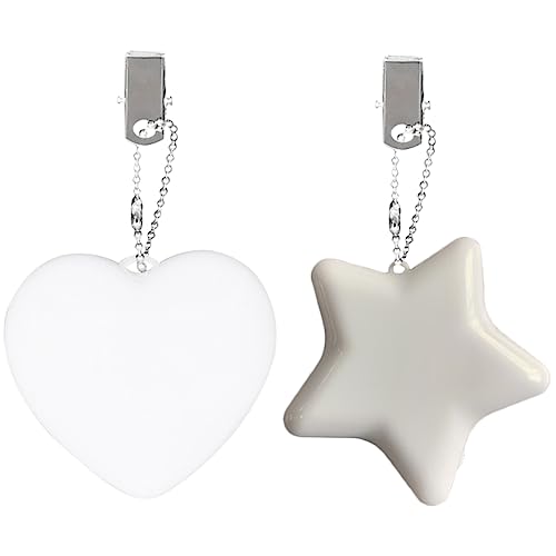 Homoyoyo 2 Stück LED Handtaschenlichter mit Sensor Herzform Stern Tragbare Nachtlichter für Frauen für Handtaschen Geldbörsen Berührungsempfindlich und Kompakt Homoyoyo 2 Stück LED Handtaschenlichter mit Sensor Herzform Stern Tragbare Nachtlichter für Frauen für Handtaschen Geldbörsen Berührungsempfindlich und Kompakt von Homoyoyo
