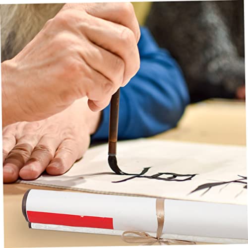 Homoyoyo 2 Stück Leere Chinesische Kalligraphie Papierrollen Handliche Blanko Malrollen für Traditionelle Schriftkunst Leicht Tragbare Wanddekoration für Zuhause und Büro Homoyoyo 2 Stück Leere Chinesische Kalligraphie Papierrollen Handliche Blanko Malrollen für Traditionelle Schriftkunst Leicht Tragbare Wanddekoration für Zuhause und Büro von Homoyoyo