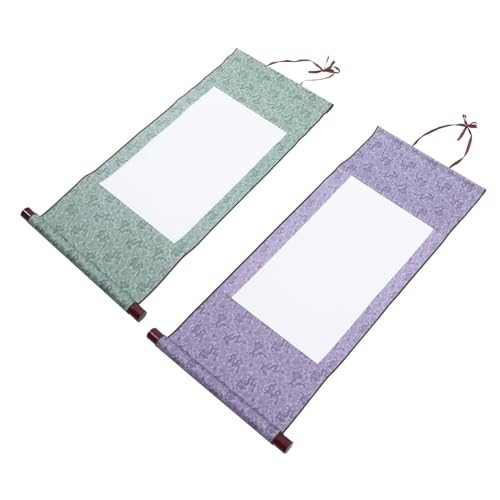 Homoyoyo 2 Stück Leere Chinesische Kalligraphie Schriftrolle Teiliges aus Holz und Papier für Malen Schreiben Dekoration Vielseitige Wandrolle für Zuhause und Büro Homoyoyo 2 Stück Leere Chinesische Kalligraphie Schriftrolle Teiliges aus Holz und Papier für Malen Schreiben Dekoration Vielseitige Wandrolle für Zuhause und Büro von Homoyoyo