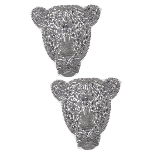 Homoyoyo 2 Stück Leopard Head Tuch Patch Leopardenkopf-Aufnäher Patch aufnähen geformt Jeansflicken aufnähen Cool gestickte Aufnäher dekorative Flicken für Kleidung Kleidungsflicken Stoff Homoyoyo 2 Stück Leopard Head Tuch Patch Leopardenkopf-Aufnäher Patch aufnähen geformt Jeansflicken aufnähen Cool gestickte Aufnäher dekorative Flicken für Kleidung Kleidungsflicken Stoff von Homoyoyo