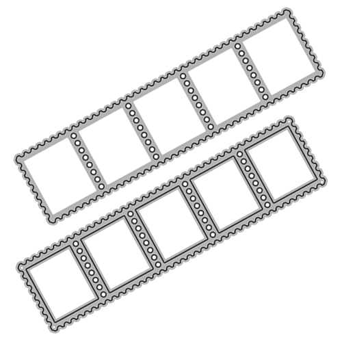 Homoyoyo 2 Stück Metall Schneidwerkzeuge Stanzformen für DIY Kartenherstellung Langlebige Bastelwerkzeuge Kohlenstoffstahl für Kreative Projekte Homoyoyo 2 Stück Metall Schneidwerkzeuge Stanzformen für DIY Kartenherstellung Langlebige Bastelwerkzeuge Kohlenstoffstahl für Kreative Projekte von Homoyoyo