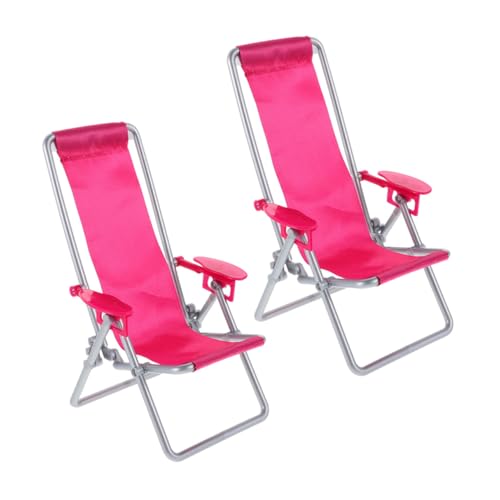 Homoyoyo 2 Stück Miniatur Faltbarer Strandstuhl Leichte Kunststoff-deko Realistische Klappstühle für Puppenhaus Vielseitige Mini-Ornamente für Party Zimmer und DIY Gartenaccessoires Homoyoyo 2 Stück Miniatur Faltbarer Strandstuhl Leichte Kunststoff-deko Realistische Klappstühle für Puppenhaus Vielseitige Mini-Ornamente für Party Zimmer und DIY Gartenaccessoires von Homoyoyo