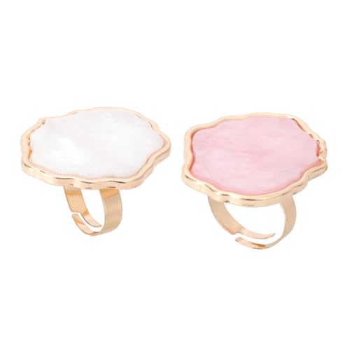 Homoyoyo 2 Stück Nail Art Ring Palette Marmor Nageldesign Mischpalette Tragbar für Maniküre Nailart Schmuck Zubehör für Kreative Nagelliebhaber Homoyoyo 2 Stück Nail Art Ring Palette Marmor Nageldesign Mischpalette Tragbar für Maniküre Nailart Schmuck Zubehör für Kreative Nagelliebhaber von Homoyoyo