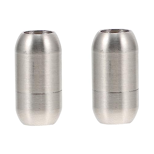 Homoyoyo 2 Stück Schmuckverschlüsse selber machen Armbandverschlüsse Schnallen für die Schmuckherstellung hand schmuck armband zubehör Schnalle für Armband DIY-Armbandschnalle Silver von Homoyoyo
