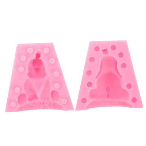 Homoyoyo 2 Stück Silikon Elefant Gießform Dekorative Silikonform für Seifen Kuchen und DIY Bastelprojekte Langlebig Flexible Nutzung Leicht zu Reinigen von Homoyoyo