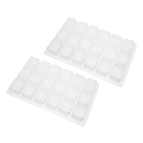 Homoyoyo 2 Stück Silikon Mahjong Formen für DIY Harzhandwerk Nicht Haftende Chinesische Mahjong Fliesen Gießformen für Persönliche Projekte und Familienfeiern von Homoyoyo