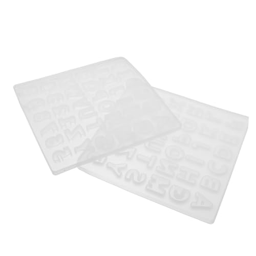 Homoyoyo 2 Stück Silikon Schmuckform Buchstaben Zahlen DIY Epoxidharz Anhänger Gießform Langlebig Leicht zu Reinigen für Handgemachte Schmuckherstellung Homoyoyo 2 Stück Silikon Schmuckform Buchstaben Zahlen DIY Epoxidharz Anhänger Gießform Langlebig Leicht zu Reinigen für Handgemachte Schmuckherstellung von Homoyoyo