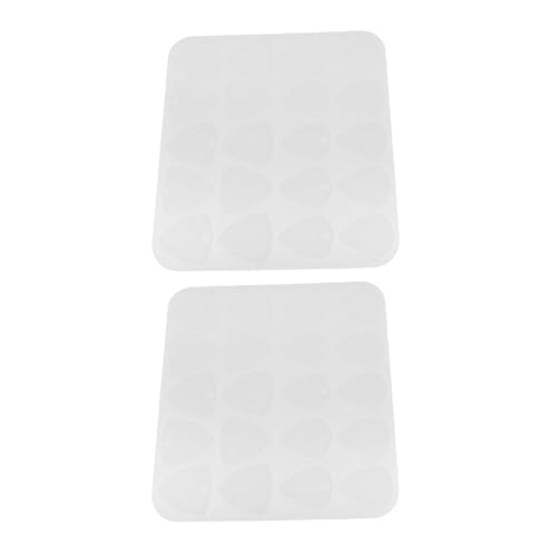 Homoyoyo 2 Stück Silikonform Gitarrenplektren Daumenplektren Bass Plektrum Gießform für DIY Resin Schmuck Schlüsselanhänger Anhänger Herstellung Ergonomisch Antihaftend Homoyoyo 2 Stück Silikonform Gitarrenplektren Daumenplektren Bass Plektrum Gießform für DIY Resin Schmuck Schlüsselanhänger Anhänger Herstellung Ergonomisch Antihaftend von Homoyoyo