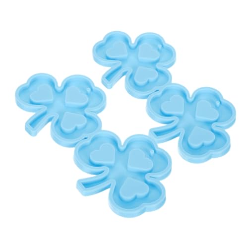 Homoyoyo 2 Stück Silikonform für Epoxidharz DIY Schmuckanhänger Teilig Flexible Shamrock Gießform Wiederverwendbar Antihaftbeschichtet Einfach zu Reinigen für Basteln mit Pigmenten und Homoyoyo 2 Stück Silikonform für Epoxidharz DIY Schmuckanhänger Teilig Flexible Shamrock Gießform Wiederverwendbar Antihaftbeschichtet Einfach zu Reinigen für Basteln mit Pigmenten und von Homoyoyo