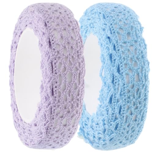 Homoyoyo 2 Stück Spitzenklebeband aufkleber Washi Tape lila Papierspitze Klebeband dekorieren selbstklebendes Spitzenband Weihnachtsband Bastelband Washi Tape Glitzer lila Spitze Stoff Homoyoyo 2 Stück Spitzenklebeband aufkleber Washi Tape lila Papierspitze Klebeband dekorieren selbstklebendes Spitzenband Weihnachtsband Bastelband Washi Tape Glitzer lila Spitze Stoff von Homoyoyo