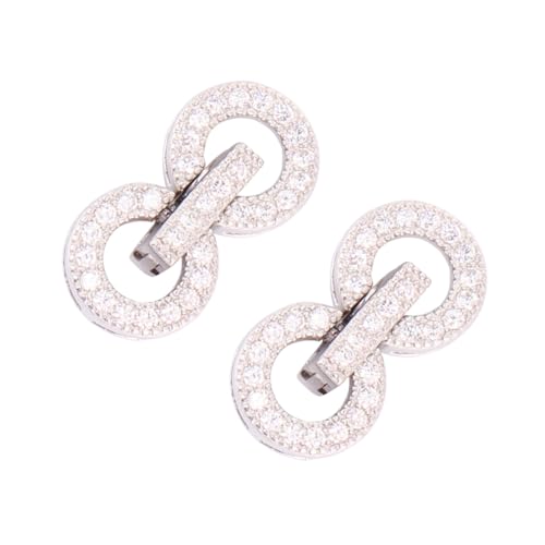 Homoyoyo 2 Stück Sterling Silber Schmuckverschluss Karabinerverschluss Armbandverschluss DIY Basteln Halskette Verschluss Zubehör für Schmuckherstellung Homoyoyo 2 Stück Sterling Silber Schmuckverschluss Karabinerverschluss Armbandverschluss DIY Basteln Halskette Verschluss Zubehör für Schmuckherstellung von Homoyoyo