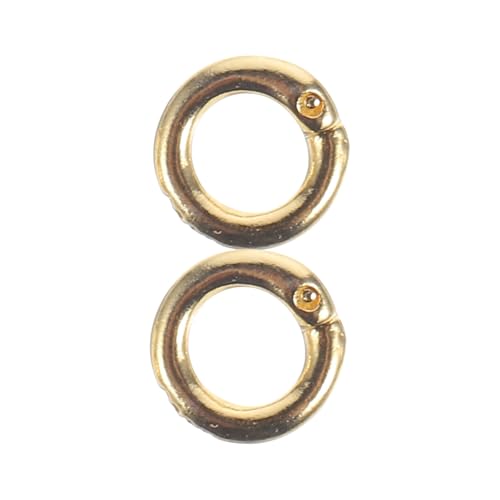 Homoyoyo 2 Stück Sterlingsilberknöpfe Schmuck Sprungringe Splitter Reifen Verbinden Schlüssel Metallringe Biegering Für Diy Mehrzweck-biegeringe Kette Biegering Golden S925 Silber Homoyoyo 2 Stück Sterlingsilberknöpfe Schmuck Sprungringe Splitter Reifen Verbinden Schlüssel Metallringe Biegering Für Diy Mehrzweck-biegeringe Kette Biegering Golden S925 Silber von Homoyoyo