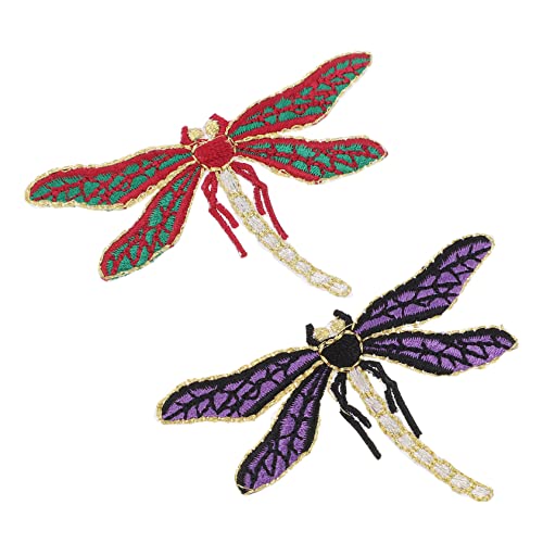 Homoyoyo 2 Stück Stoff -Stickpflege Pflaster aufkleben Flicken für Kleidung Kleiderdekoration bestickt bügeleisen Flicken aufnähen gestickte Patches zum Aufbügeln Rayon Homoyoyo 2 Stück Stoff -Stickpflege Pflaster aufkleben Flicken für Kleidung Kleiderdekoration bestickt bügeleisen Flicken aufnähen gestickte Patches zum Aufbügeln Rayon von Homoyoyo