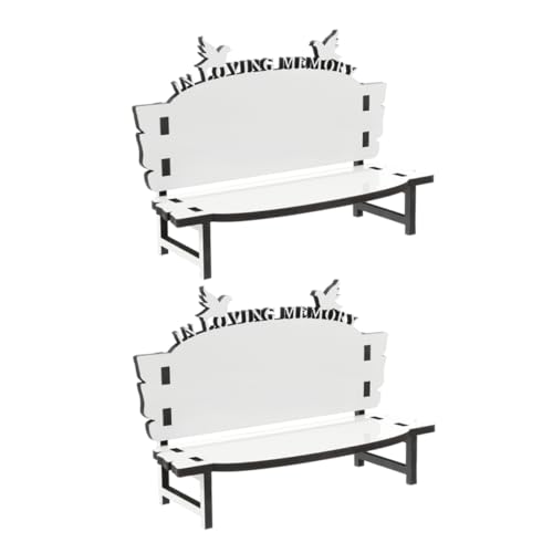Homoyoyo 2 Stück Sublimation Diy Dekoration Unbeschichtete Holzplakette für Malerei Stuhlform für Büro und Persönliche Projekte von Homoyoyo