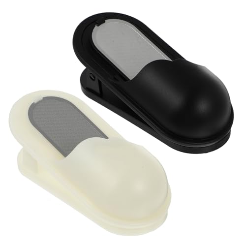 Homoyoyo 2 Stück Teiliges Bleistiftspitzerset mit Integriertem Spanbehälter Geeignet für Skizzen Schreiben und Kohlezeichnungen Robust Rostfrei für Büro und Schule von Homoyoyo