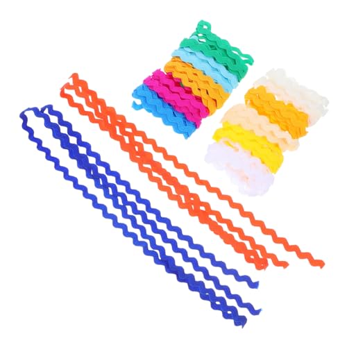Homoyoyo 2 Stück Teiliges Gewelltes Geschenkband Bunte Farben Vielseitiges Dekoband für Geschenke Partydeko Basteln Strapazierfähiges Farbenfrohes Wellenband Homoyoyo 2 Stück Teiliges Gewelltes Geschenkband Bunte Farben Vielseitiges Dekoband für Geschenke Partydeko Basteln Strapazierfähiges Farbenfrohes Wellenband von Homoyoyo