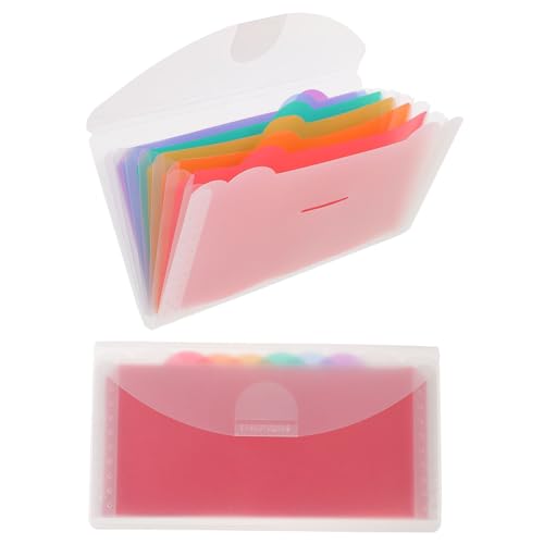 Homoyoyo 2 Stück Teiliges Kleines Erweiterbares Aktenordner Fächer Mini akkordeon organizer für Quittungen Belege und Dokumente Leichter Tragbarer Büro organizer für Karten Homoyoyo 2 Stück Teiliges Kleines Erweiterbares Aktenordner Fächer Mini akkordeon organizer für Quittungen Belege und Dokumente Leichter Tragbarer Büro organizer für Karten von Homoyoyo