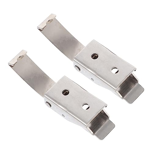 Homoyoyo 2 Stück Teiliges Schwere Edelstahl Boxverschlüsse Robust Rostfrei Multifunktional für Werkzeug und Geräteboxen Sichere Koffer und Kastenwagenverriegelung von Homoyoyo