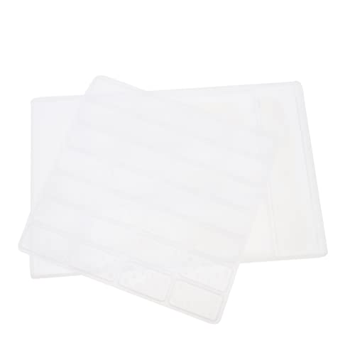 Homoyoyo 2 Stück Teiliges Silikon Domino Aufbewahrungsform Set Praktische DIY Bastelform für Kreative Projekte Leicht zu Reinigen und Platzsparend für Designs Homoyoyo 2 Stück Teiliges Silikon Domino Aufbewahrungsform Set Praktische DIY Bastelform für Kreative Projekte Leicht zu Reinigen und Platzsparend für Designs von Homoyoyo