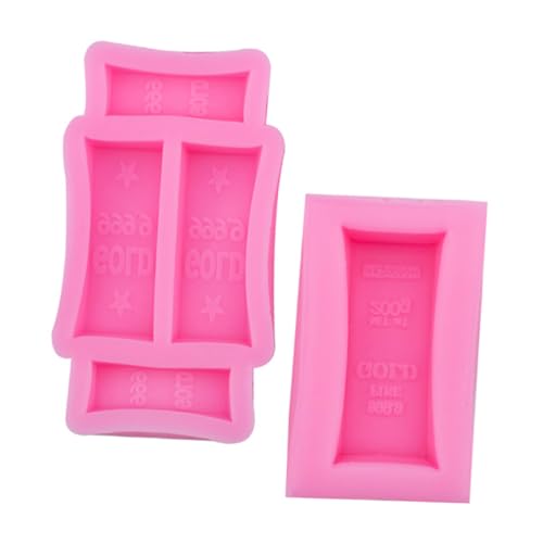Homoyoyo 2 Stück Teiliges Silikon Seifenform Gießform für DIY Kerzen Kuchen Basteln Flexible Wiederverwendbare Kreative Form für Dekorative Handwerksprojekte Homoyoyo 2 Stück Teiliges Silikon Seifenform Gießform für DIY Kerzen Kuchen Basteln Flexible Wiederverwendbare Kreative Form für Dekorative Handwerksprojekte von Homoyoyo