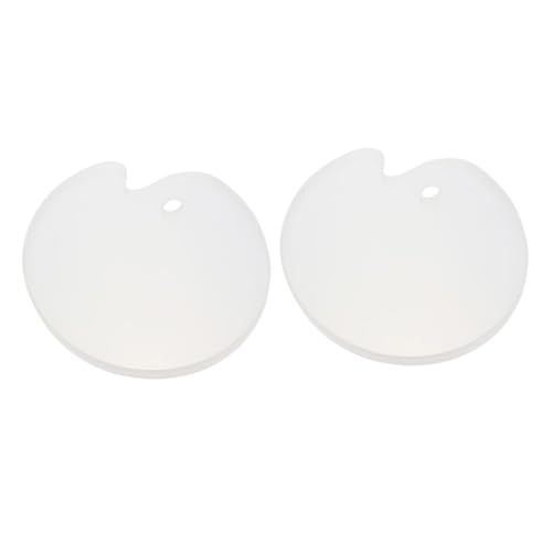 Homoyoyo 2 Stück Teiliges Silikonform Epoxidharz Gießform DIY Resin Tray mit Glatter Oberfläche Hohe Elastizität Feine Verarbeitung für Kreative Kunsthandwerke von Homoyoyo