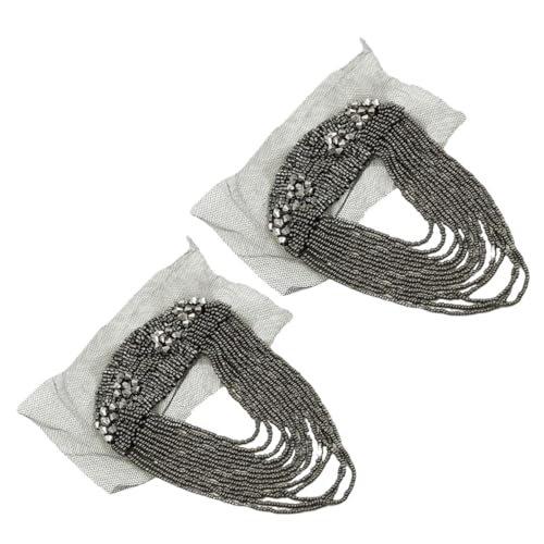 Homoyoyo 2 Stück Teiliges Tassel Shoulder Epaulets aus Metall mit Abnehmbarer Quasten-kette Modische Leichte Schulterdekoration für Damen und Herren Vintage Schmuck für Party Hochzeit Homoyoyo 2 Stück Teiliges Tassel Shoulder Epaulets aus Metall mit Abnehmbarer Quasten-kette Modische Leichte Schulterdekoration für Damen und Herren Vintage Schmuck für Party Hochzeit von Homoyoyo