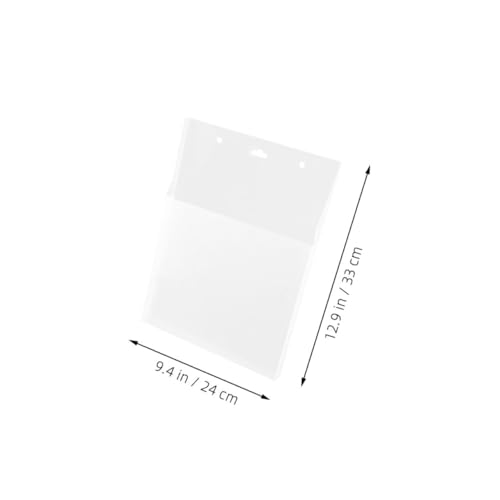 Homoyoyo 2 Stück Teiliges Wandhängendes Dokumentenfach Transparentes Akten Organizer Multifunktionaler Büro wandbehälter Für Poster Flyer Und Werbepapiere Homoyoyo 2 Stück Teiliges Wandhängendes Dokumentenfach Transparentes Akten Organizer Multifunktionaler Büro wandbehälter Für Poster Flyer Und Werbepapiere von Homoyoyo