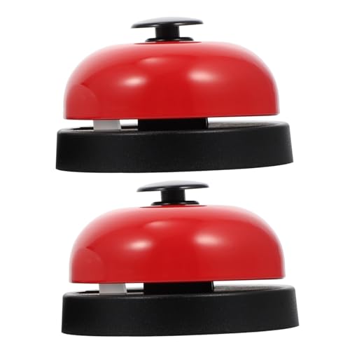 Homoyoyo 2 Stück Tischklingel und Kompakte Serviceglocke mit Klang Robustes für Restaurant Hotel Empfang und Bar Leicht Tragbar und Langlebig Homoyoyo 2 Stück Tischklingel und Kompakte Serviceglocke mit Klang Robustes für Restaurant Hotel Empfang und Bar Leicht Tragbar und Langlebig von Homoyoyo