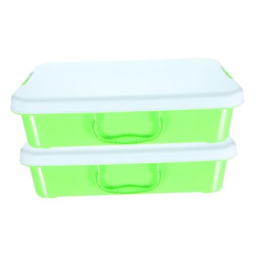 Homoyoyo 2 Stück Tragbare Sandkiste tragbarer Sandkasten Kleinkinder drinnen Veranstalter Handwerkspeicher Sandkasten mit Deckel Sandkasten für Outdoor mit Deckel Abs Grün Homoyoyo 2 Stück Tragbare Sandkiste tragbarer Sandkasten Kleinkinder drinnen Veranstalter Handwerkspeicher Sandkasten mit Deckel Sandkasten für Outdoor mit Deckel Abs Grün von Homoyoyo