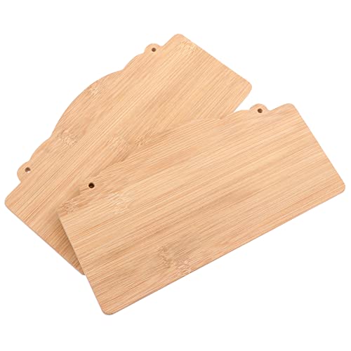 Homoyoyo 2 Stück Unbehandelte Holzschilder zum Basteln Leere Holzplatten für DIY Projekte für Hochzeiten Partys und Gartendekoration mit Zwei Aufhängelöchern Homoyoyo 2 Stück Unbehandelte Holzschilder zum Basteln Leere Holzplatten für DIY Projekte für Hochzeiten Partys und Gartendekoration mit Zwei Aufhängelöchern von Homoyoyo
