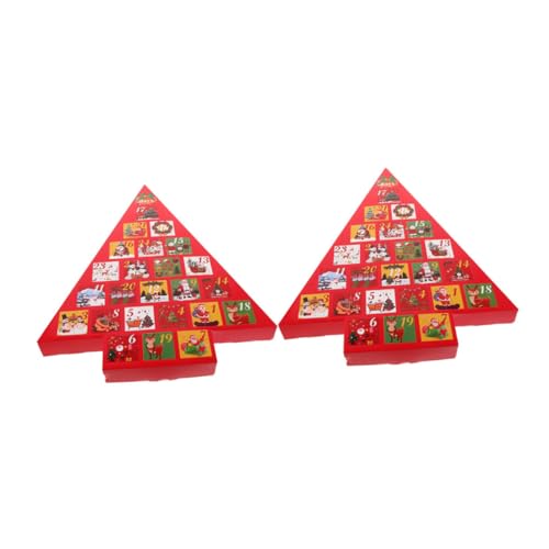 Homoyoyo 2 Stücke Weihnachts Adventskalender Tlg Befüllbare Geschenkboxen DIY Countdown Kalender mit Zahlen für Erwachsene Kreative Weihnachtsdeko und Überraschungen Homoyoyo 2 Stücke Weihnachts Adventskalender Tlg Befüllbare Geschenkboxen DIY Countdown Kalender mit Zahlen für Erwachsene Kreative Weihnachtsdeko und Überraschungen von Homoyoyo