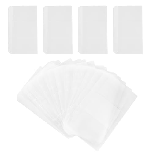 Homoyoyo 20 Blatt Dokumentenmappe mit Transparenten Taschen Nachfüllbare Binderhüllen für Karten Dokumente und Büroorganisation Langlebig und Leicht zu Handhaben von Homoyoyo