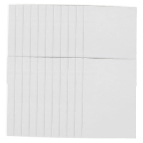 Homoyoyo 20 Blatt Doppelseitiges Bügelband Mittleres Bügelflies Praktisch zum Aufbügeln von Kleidung und Heimtextilien ohne Nähen Hitzeaktiviertes Klebeband für Nahtlose Stoffverbindung Homoyoyo 20 Blatt Doppelseitiges Bügelband Mittleres Bügelflies Praktisch zum Aufbügeln von Kleidung und Heimtextilien ohne Nähen Hitzeaktiviertes Klebeband für Nahtlose Stoffverbindung von Homoyoyo