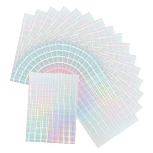 Homoyoyo 20 Blatt Selbstklebende Druckeretiketten Bedruckbare Ablösbare Papieretiketten für Tintenstrahl und Laserdrucker Rechteckige Versand und Adressaufkleber Wasser und Kratzfest von Homoyoyo