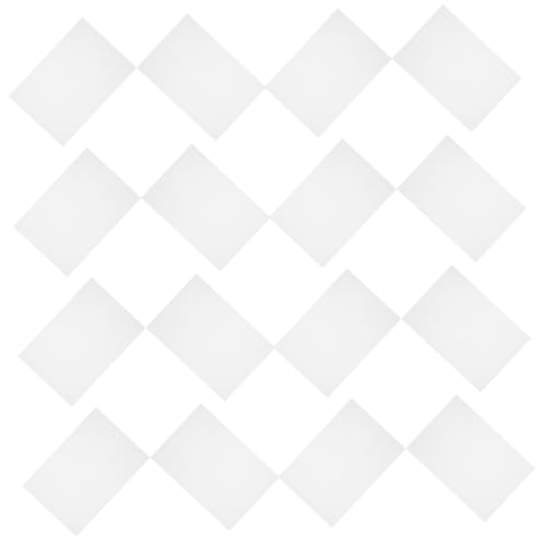 Homoyoyo 20 Blatt Wasserfestes Etikettenpapier Etikettendrucker Mattes Aufkleberpapier Für Drucker Name Aufkleber Bedruckbares Papier Und Kleberaufkleber Weiß Brief Das Haustier Transparent von Homoyoyo