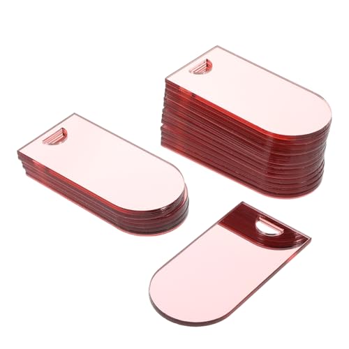 Homoyoyo 20 Stück Acryl Sitzetiketten Stuhl Hochzeitsanhänger Kartenrohlinge Acryl Escort Platten Hochzeitstischnummer Hochzeitssitzetiketten Acrylkarte Mit Band Tischkarten Für Den von Homoyoyo